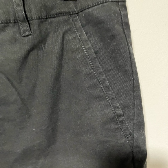 ASOS Men’s Black Chino Shorts Size 32 W Casual Stretch Cotton Blend - Picture 12 of 15